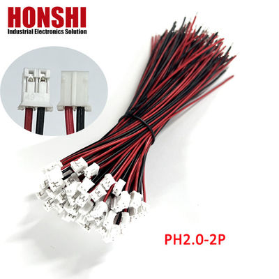 Gepaste elektrische bedrading harnas UL1007 24Awg JST PH2.0 connector