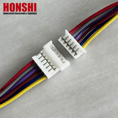 UL1007 Draadharness Assembly 2 Pin 6 Pin 8 Pin Custom Electrical Cable Assemblies