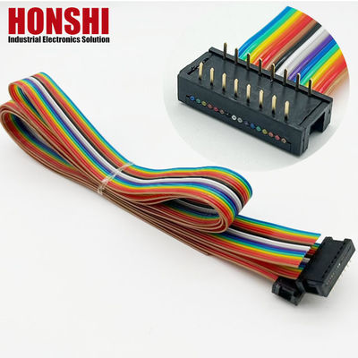 DIP 2.54x7.62mm Vlakkabel Elektrische draad aan het bord Connector Vlakkabel Harness