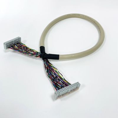 UL20706 IDC Ronde kabel 34pin 40pin Pitch 2.54mm IDC connector voor elektronische
