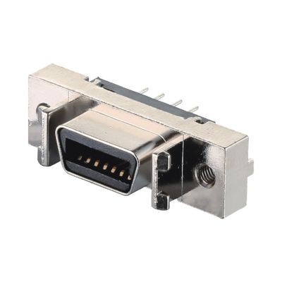 HPCN Draad naar bord connector MDR SCSI Pitch 1.27mm 14 Pin Mannelijke Vrouwelijke connector