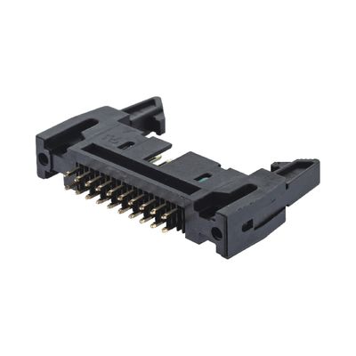 2.54mm Pitch Straight Dip Lock Header Conccetor 10 12 20 26 30 34 40 44 50 64 Pin