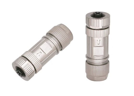 Circulaire M12 X Code Connector Ethernet 8 Pin Mannelijke Vrouwelijke Plug Connector Schroef assemblage
