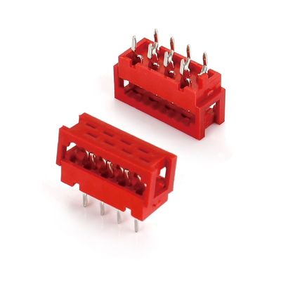 Rood TE 215083 Micro-Match Flat Ribbon Cable IDC naar 4/6/8/10/16/18/20 Pin Connector