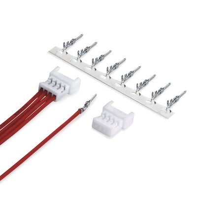 Custom Jst Cable Sh Gh Zh Ph Xh Vh Molex 1.25 Connectors Plug Socket Crimp Contact OEM