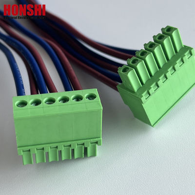 3.5 mm Vrouwelijk aansluitbaar terminalblok Draad en kabels Assemblage Fabrikant Bedrading