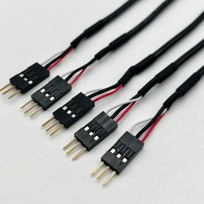 Custom 2,54mm Dupont Lijn Man Vrouwelijke Jumper Draad Harness Dupont Kabel 15cm Zwart