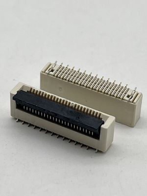 Fpc connector backflip bodemcontact zif smd type fpc ffc socket connector 0.5 pitch